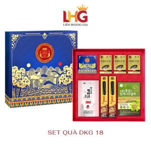 Set Quà Tết DKG.18 Cao Cấp – Kiệt Tác Quà Biếu Sức Khỏe Toàn Diện