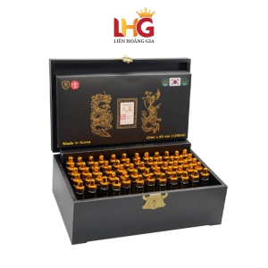 Tinh Chất Đông Trùng Hạ Thảo Hoàng Đế HwangJeJin Liquid Gold (Hộp 60 Ống x 20ml) – Bổ Dưỡng Toàn Diện