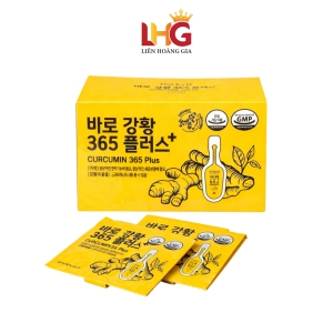 Tinh Chất Nghệ Nano Curcumin 365 Plus B-Medi (Hộp 32 Tép) - Tăng cường miễn dịch, bảo vệ dạ dày, thải độc gan và làm đẹp da.
