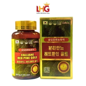 Tinh Dầu Thông Đỏ Calliane Red Pine Gold (100 Viên) – 