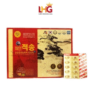 Tinh Dầu Thông Đỏ Chính Phủ Pine Jeok Song Gold (120 Viên) – Viên Uống Vàng Cho Sức Khỏe