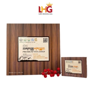 Tinh Dầu Thông Đỏ Premium Vita Gold (120 Viên) – Bí Quyết Chống Oxy Hóa & Trẻ Hóa Làn Da