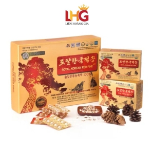 Tinh Dầu Thông Đỏ ROYAL Hoàng Gia Daedong (120 Viên) – Tinh Chất Cô Đặc Cấp Độ Cao Nhất