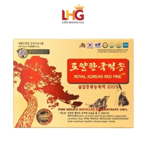 Tinh Dầu Thông Đỏ ROYAL Korean Red Pine 60 Viên – Thông Đỏ Hoàng Gia Hàn Quốc