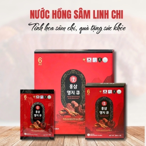 Nước Hồng Sâm Linh Chi Premium (30 Gói): Tinh Hoa Sức Khỏe Thượng Hạng 2026