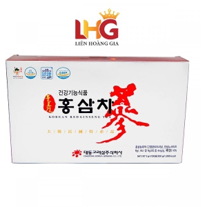 Trà Hồng Sâm Korean Red Ginseng Tea (Hộp 100 Gói x 3g) – Giúp bồi bổ cơ thể và tăng cường tỉnh táo