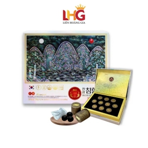 Viên Thiên Sâm Trầm Hương Daedong Heavenwood Hwan – Hộp 10 Viên, Kết Tinh Dược Liệu Đế Vương