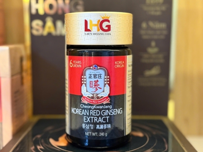Con trai tặng mẹ Cao Hồng Sâm Extract KGC Jung Kwan Jang 240g và chia sẻ xúc động về sức khỏe