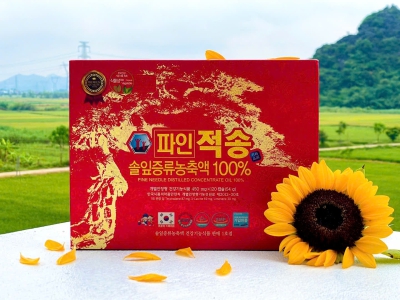 Tinh Dầu Thông Đỏ Chính Phủ PINE JEOK SONG GOLD 120 Viên