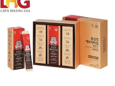 Tinh Chất Hồng Sâm KGC Everytime Balance: Giải Pháp Năng Lượng Chính Phủ Hàn Quốc