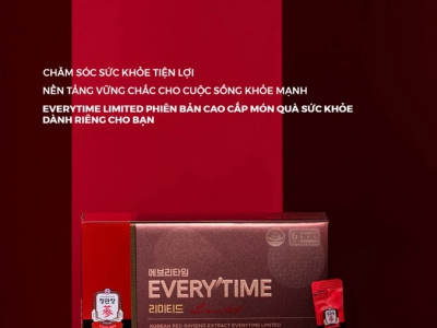 KGC Everytime Limited: Địa Chỉ Mua Tinh Hoa Địa Sâm Dạng Gói Độc Quyền