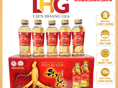 Tổng Kho, Đại Lý & Nhà Nhập Khẩu Chính Hãng Giá Sỉ Nước Hồng Sâm Có Củ Wonkisam tại TP.HCM