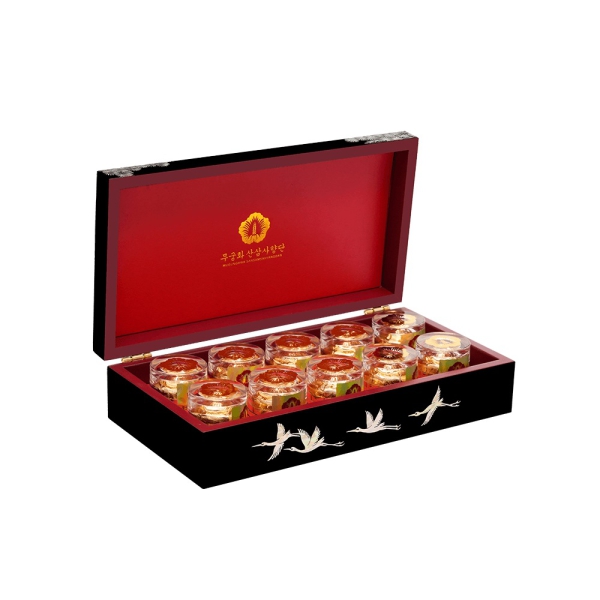 An Cung Thiên Sâm Núi Xạ Hương 10 Viên – Mugunghwa | Hỗ Trợ Tim Mạch & Tuần Hoàn Não