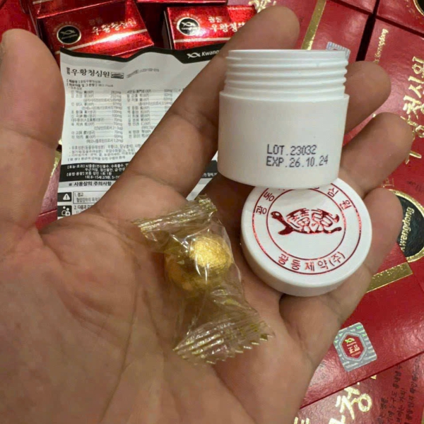 An Cung Ngưu Hoàn KWANGDONG hộp 10 viên chính hãng nội địa Hàn Quốc