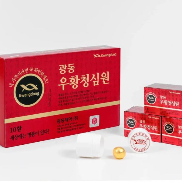 An Cung Ngưu Hoàn KWANGDONG hộp 10 viên chính hãng nội địa Hàn Quốc