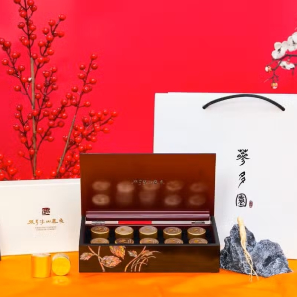 An Cung Ngưu Tổng Thống Dát Vàng 10 Viên Hộp 7 Hoa – SAMDAWON Nội Địa Cao Cấp