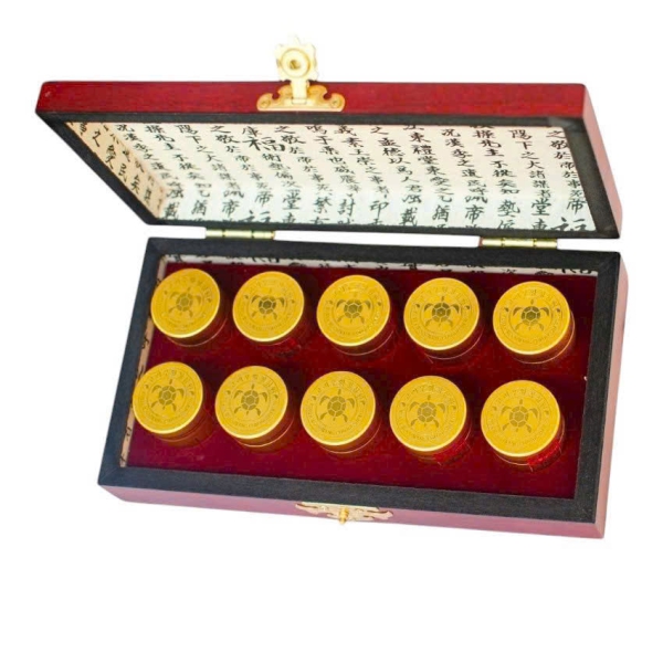 An Cung Ngưu Hoàng Thanh Tâm Korea Hộp Gỗ 10 Viên Chính Hãng Hàn Quốc