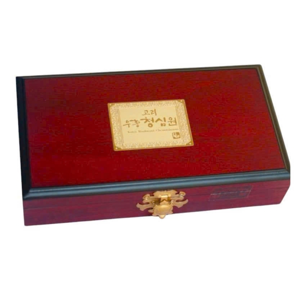 An Cung Ngưu Hoàng Thanh Tâm Korea Hộp Gỗ 10 Viên Chính Hãng Hàn Quốc