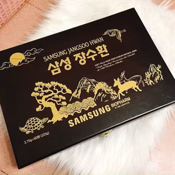 An Cung Trầm Hương JangSoo Hwan Hộp Gỗ 60 Viên – Samsung | Hỗ Trợ Tim Mạch, Tuần Hoàn Máu, Ngăn Ngừa Tai Biến
