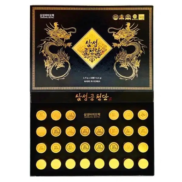 An cung trầm hương Samsung Gong Cheon Dan 30 viên chính hãng Hàn Quốc