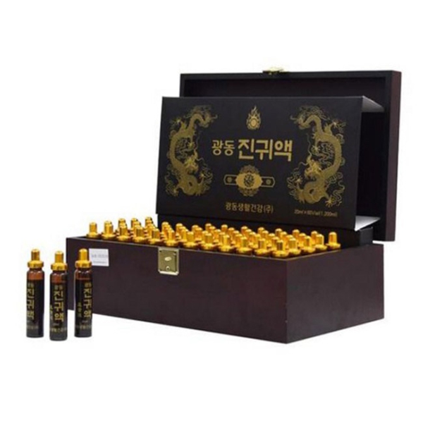 Tinh Chất Đông Trùng Hạ Thảo Bio Apgold Hàn Quốc Hộp Gỗ 60 Ống x 20ml – Bồi Bổ Sức Khỏe Toàn Diện