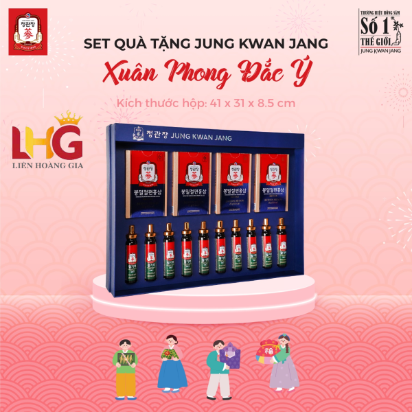Hộp Quà Xuân Phong Đắc Ý KGC Hàn Quốc – Đón Gió Xuân, Rước Tài Lộc Và Sức Khỏe Vàng