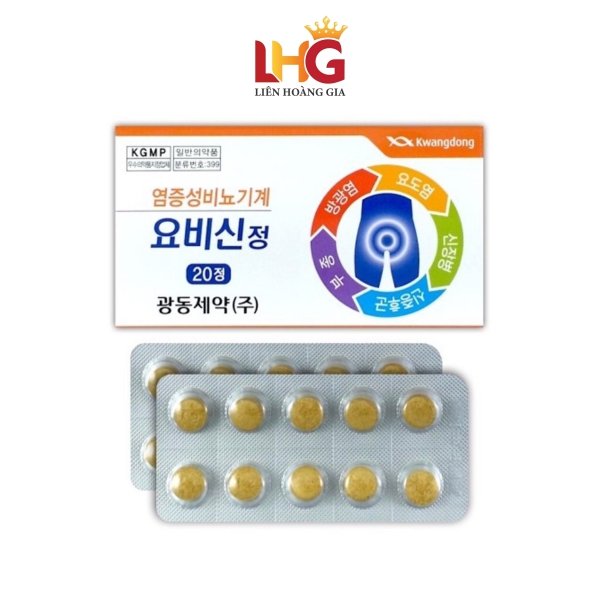 Bổ Thận Kwangdong Hàn Quốc (Hộp 360 Viên) - Giải Pháp Hàn Quốc Chống Tiểu Đêm, Phục Hồi Sinh Lực