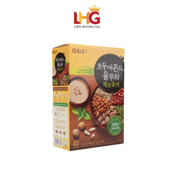 Bột Ngũ Cốc Không Đường Tinh Luyện Damtuh (Hộp 40 Gói) - Bồi Bổ Sức Khoẻ