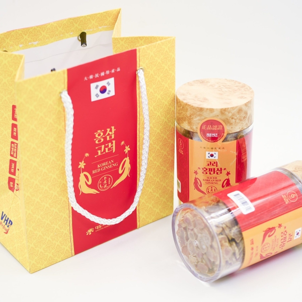 Hồng Sâm Lát Khô Lọ 200g – DAEDONG - Nhân sâm 6 năm tuổi thái lát sẵn, tăng cường sinh lực, thanh lọc cơ thể và cải thiện giấc ngủ.