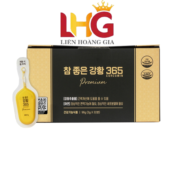 Tinh Chất Nghệ Nano Curcumin 365 Premium (32 Tép): Giải Pháp Cho Dạ Dày Và Gan