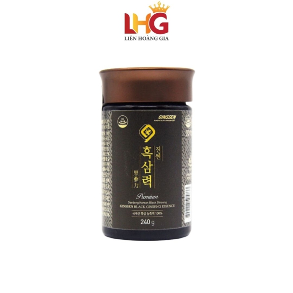 Cao Hắc Sâm Hàn Quốc Nguyên Chất Daedong 240g - Ginssen Black Ginseng Essence