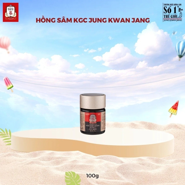 Tinh Chất Hồng Sâm KGC Jung Kwan Jang 100g – Bồi Bổ Sức Khỏe Toàn Diện, Tiết Kiệm Hơn
