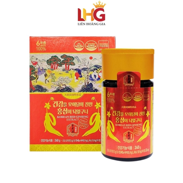 Cao hồng sâm Hàn Quốc 240g – 7mg/g (New) – Daedong