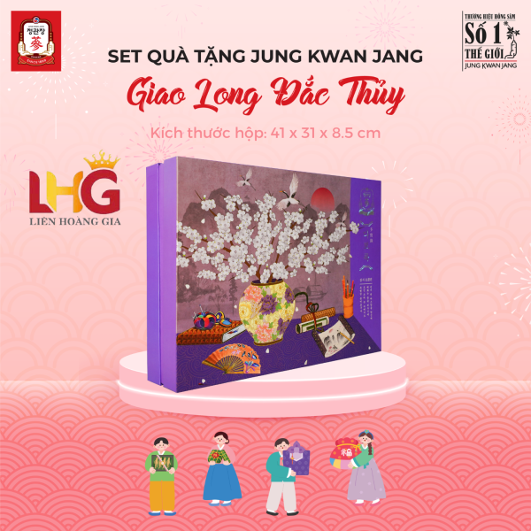 Hộp Quà Giao Long Đắc Thủy KGC Hàn Quốc – Khơi Nguồn Thịnh Vượng, Chúc Sự Nghiệp Thăng Hoa