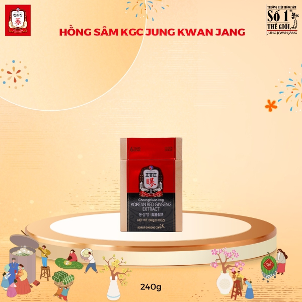 Tinh Chất Hồng Sâm KGC Global Extract 240g – Nâng Tầm Sức Khỏe Cho Cả Gia Đình