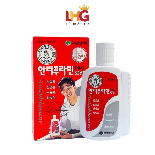 Dầu Nóng Xoa Bóp Antiphlamine Hàn Quốc (Chai 100ml) – Giải Pháp Giảm Đau Xương Khớp Tức Thì