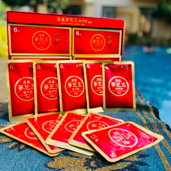 Nước Hồng Sâm Linh Chi KGS Hàn Quốc 60 Gói x 50ml: Lựa Chọn Vàng Cho Sức Khỏe Toàn Diện