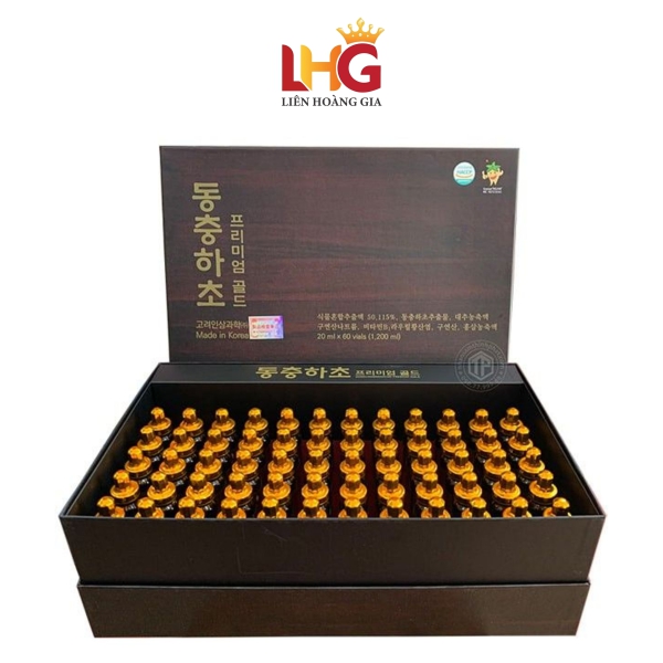 Đông Trùng Hạ Thảo Bio ApGold (Hộp Giấy 60 Ống x 20ml) – Bồi Bổ Sức Khỏe Toàn Diện