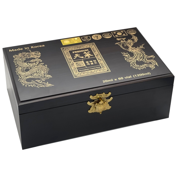 Tinh Chất Đông Trùng Hạ Thảo Hoàng Đế HwangJeJin Liquid Gold Hàn Quốc 60 Ống x 20ml – Bổ Dưỡng Toàn Diện