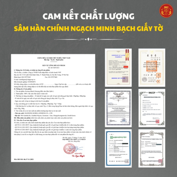 Hắc Sâm Củ Khô Daedong Loại Nhỏ hộp thiếc 150gr ( 6-10 củ ) – Cao cấp trải qua 9 lần hấp sấy giúp tăng sinh lý, phát triển trí não.