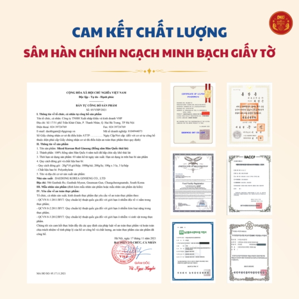 Hồng sâm khô Hàn Quốc thái lát premium Daedong 3 lọ x 100g – tuyển chọn sâm 6 năm tuổi vùng Geumsan giúp đại bổ cơ thể, tăng cường trí nhớ.