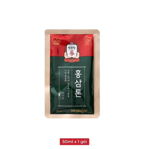 Nước Hồng Sâm Pha Sẵn KGC Tonic Original 50ml x 30 Gói - Chính Hãng Hàn Quốc