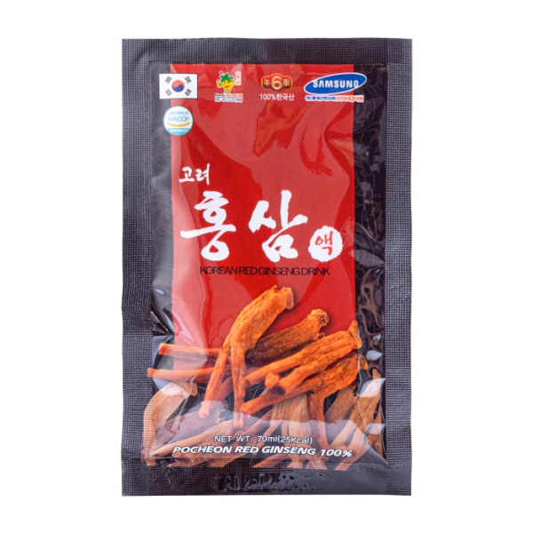 Nước Hồng Sâm Pocheon Drink Hàn Quốc (30 Gói x 70ml)