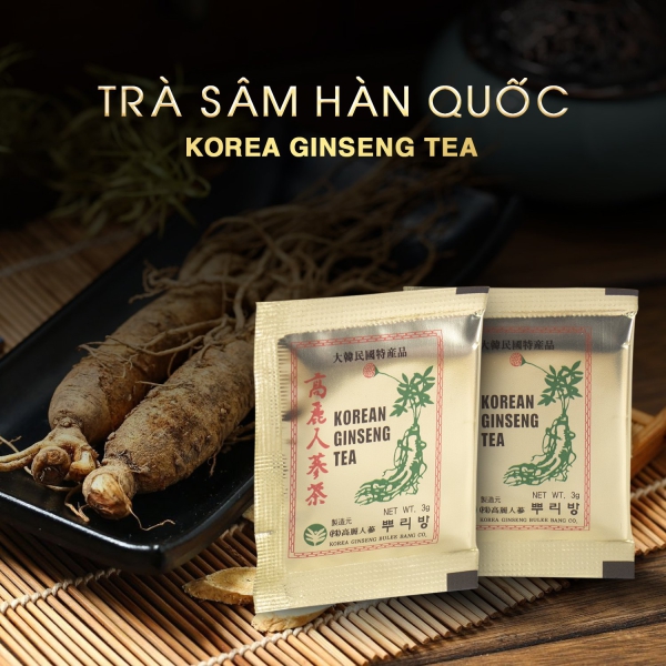 Trà Sâm Buleebang Hàn Quốc – Tinh Hoa Thảo Mộc Cho Sức Khỏe Vững Vàng