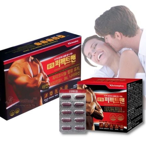 Viên Uống Kwangdong Perfect Man 240 Viên: Bí Quyết Bổ Thận Tráng Dương, Phục Hồi Phong Độ Nam Giới