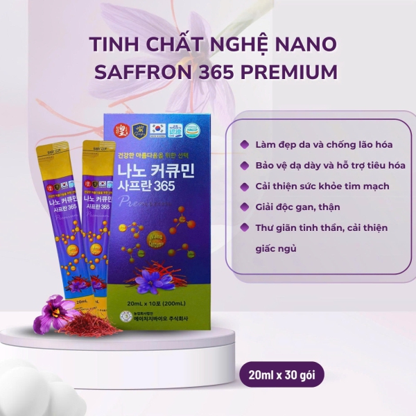 Nano Nghệ Saffron 365