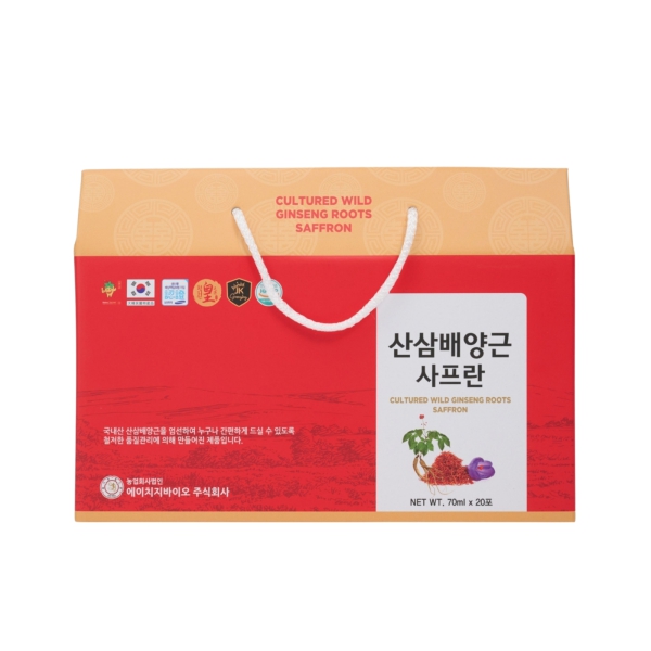 Nước Hồng Sâm Núi Saffron HG Bio – Tinh Hoa Sâm Núi Và Nhụy Hoa Nghệ Tây