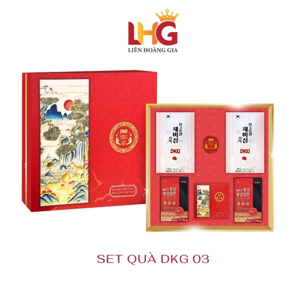 Set Quà Tết DKG.03 – Quà Tặng Sức Khỏe Cao Cấp