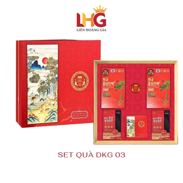 Set Quà Tết DKG.03 – Quà Tặng Sức Khỏe Cao Cấp