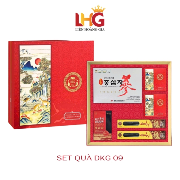 Set Quà Tết DKG.09 Cao Cấp – Hộp Quà Biếu Sức Khỏe Hàn Quốc